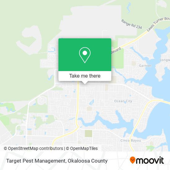 Target Pest Management map