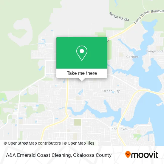 Mapa de A&A Emerald Coast Cleaning