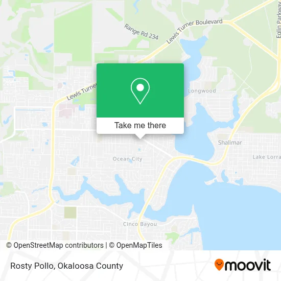 Rosty Pollo map