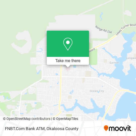 FNBT.Com Bank ATM map