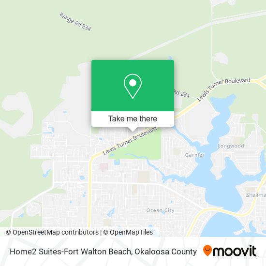 Home2 Suites-Fort Walton Beach map