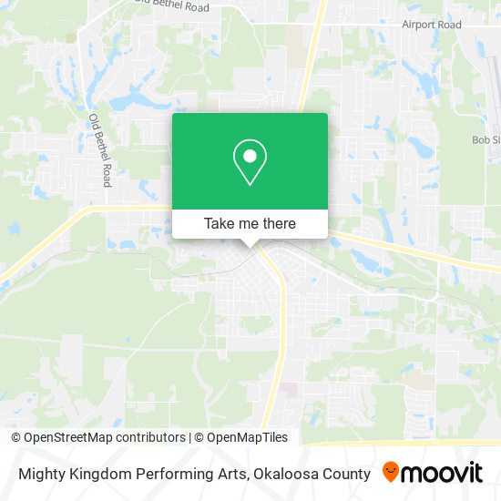 Mighty Kingdom Performing Arts map