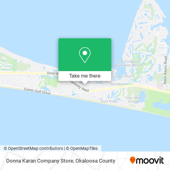 Donna Karan Company Store map