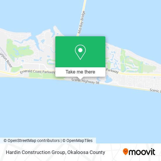 Hardin Construction Group map