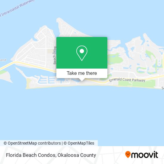 Mapa de Florida Beach Condos
