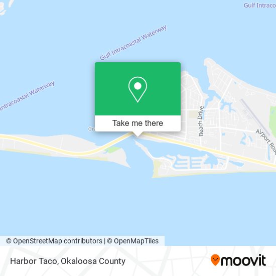 Mapa de Harbor Taco