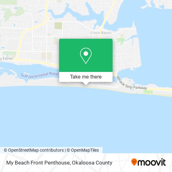 Mapa de My Beach Front Penthouse