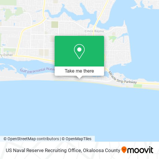 Mapa de US Naval Reserve Recruiting Office