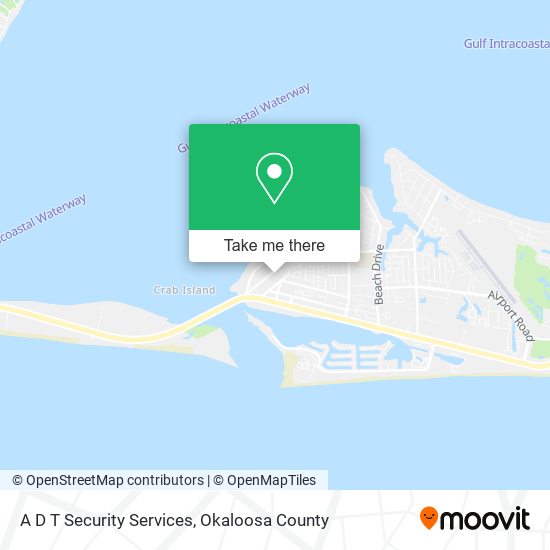 A D T Security Services map