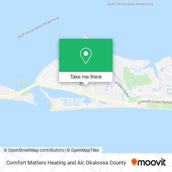 Mapa de Comfort Matters Heating and Air