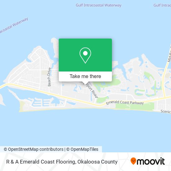 R & A Emerald Coast Flooring map