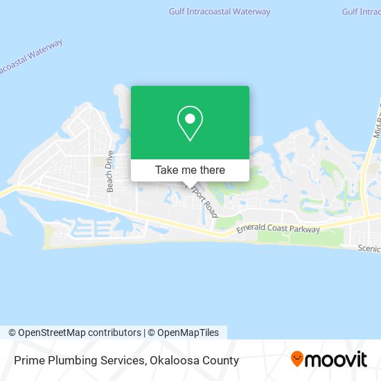 Prime Plumbing Services map