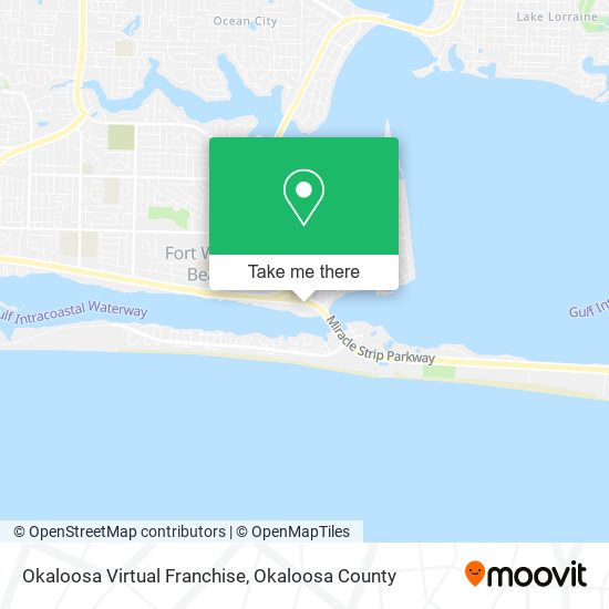 Okaloosa Virtual Franchise map
