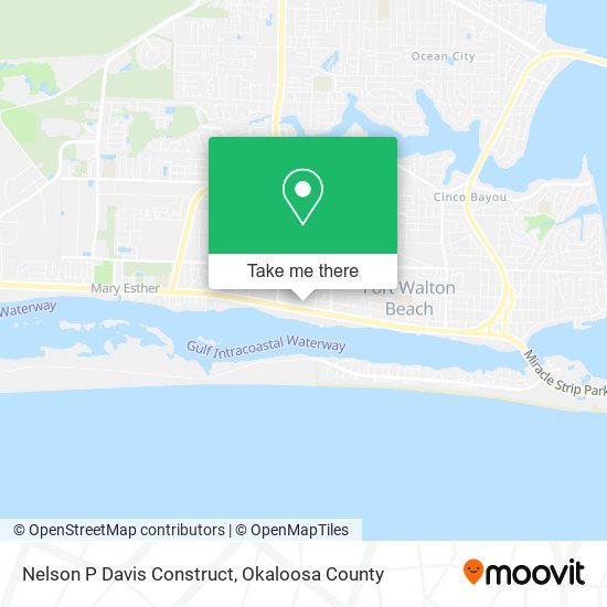 Mapa de Nelson P Davis Construct
