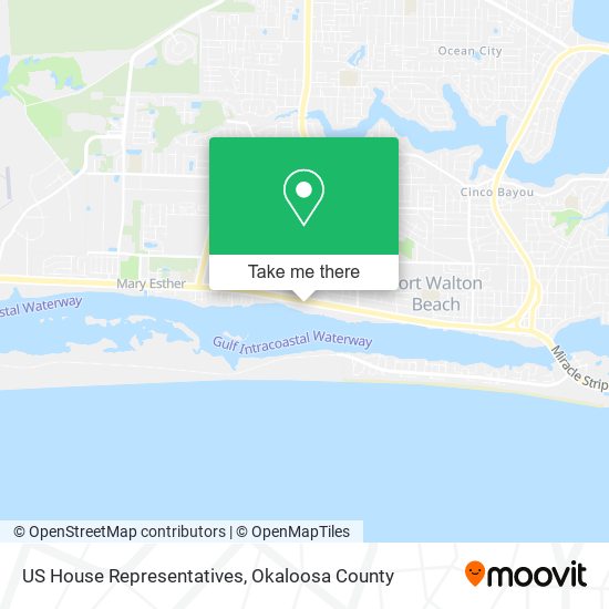 US House Representatives map
