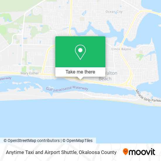 Mapa de Anytime Taxi and Airport Shuttle