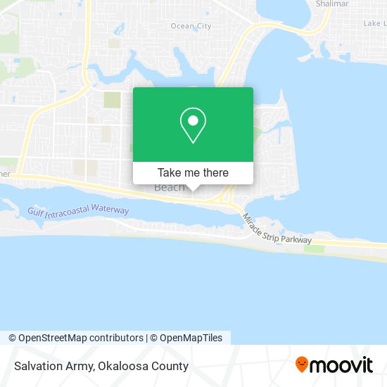 Salvation Army map
