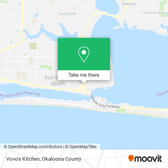 Vovo's Kitchen map
