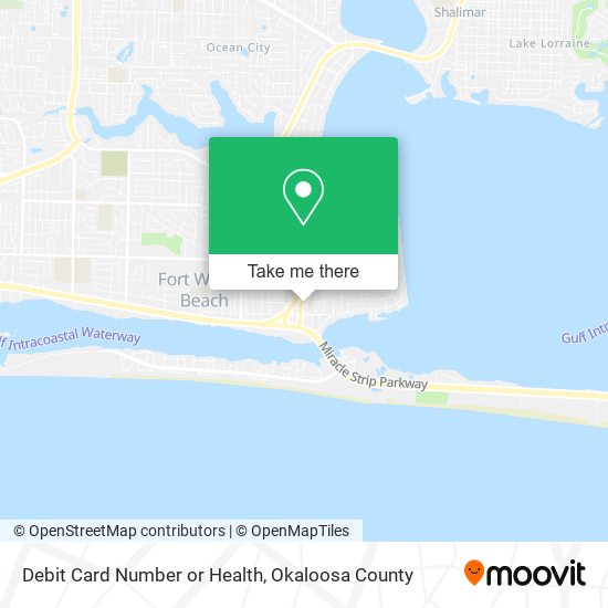 Debit Card Number or Health map