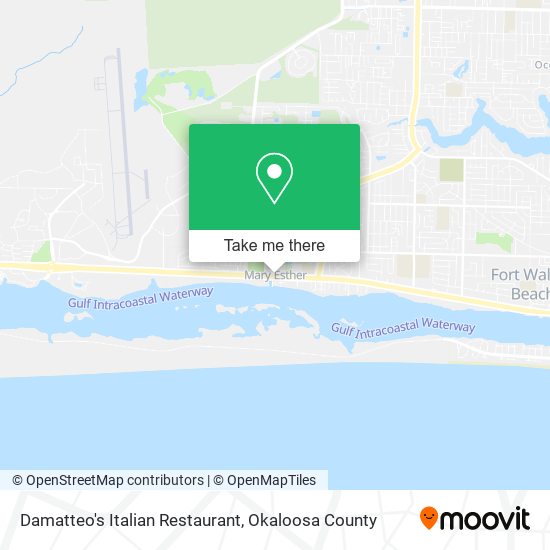 Mapa de Damatteo's Italian Restaurant