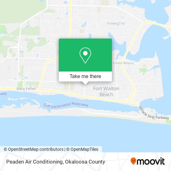 Peaden Air Conditioning map