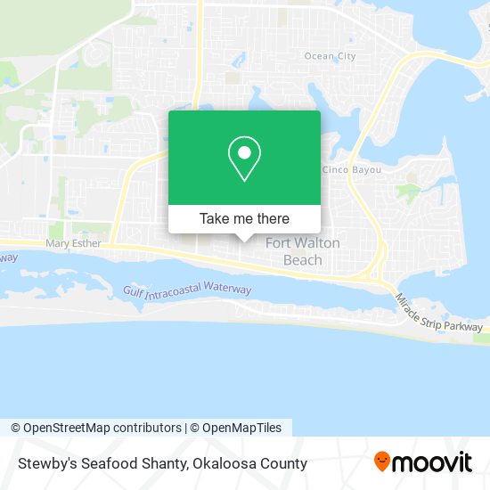 Mapa de Stewby's Seafood Shanty
