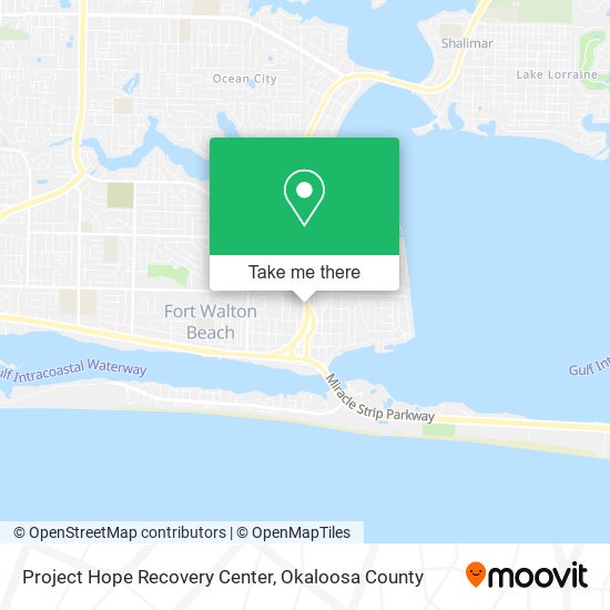 Mapa de Project Hope Recovery Center