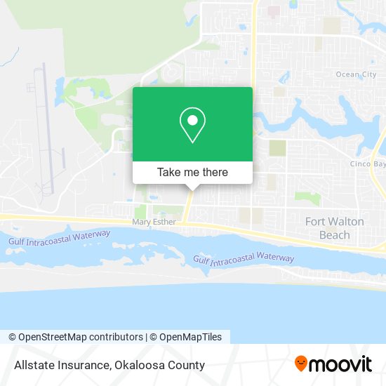 Mapa de Allstate Insurance