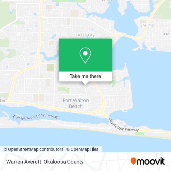 Warren Averett map