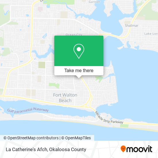 La Catherine's Afch map