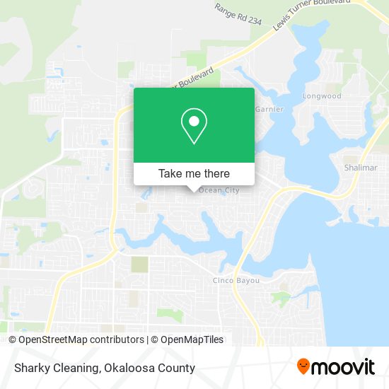 Mapa de Sharky Cleaning