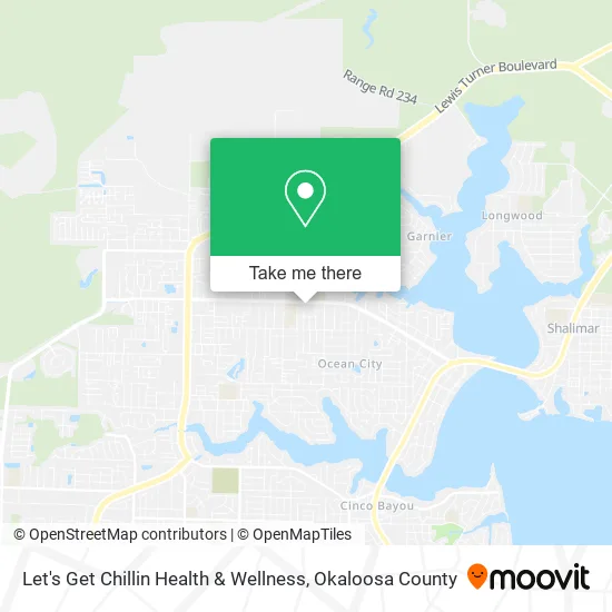 Let's Get Chillin Health & Wellness map