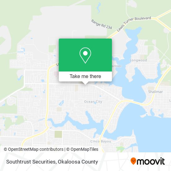 Southtrust Securities map