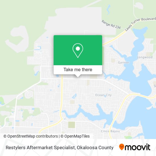 Restylers Aftermarket Specialist map