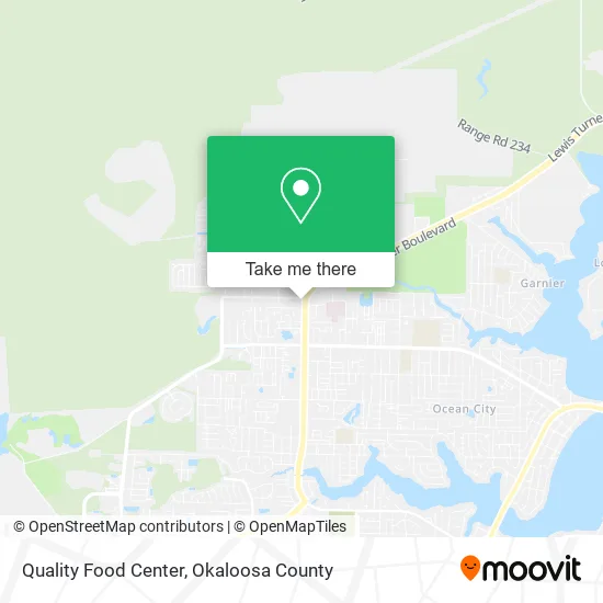 Quality Food Center map