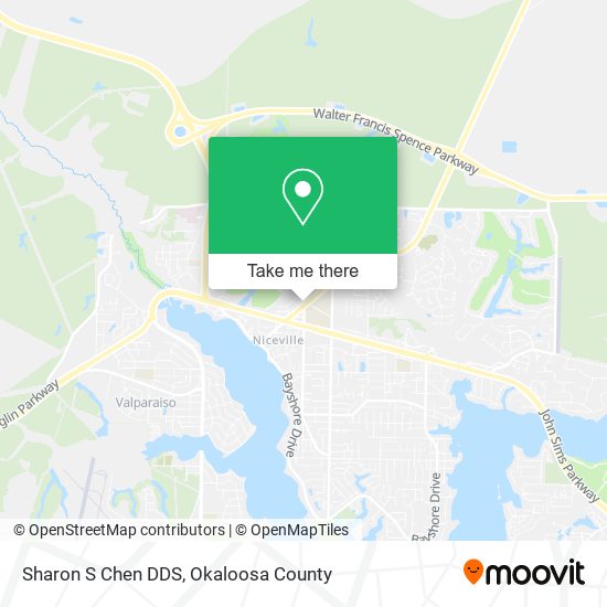 Sharon S Chen DDS map