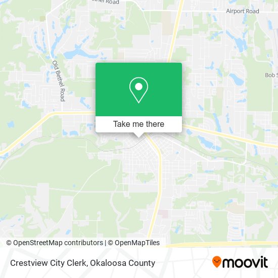 Crestview City Clerk map