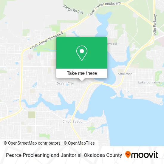 Mapa de Pearce Procleaning and Janitorial