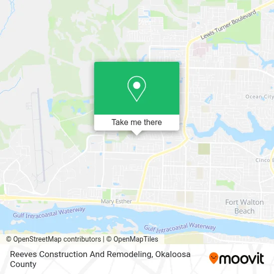 Reeves Construction And Remodeling map