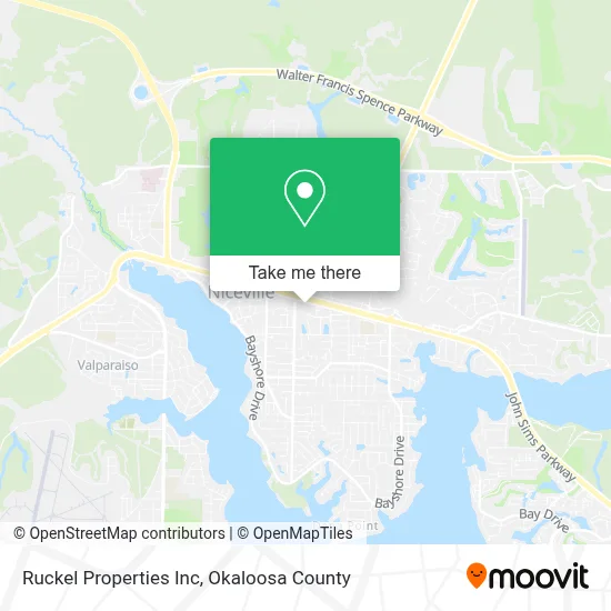 Ruckel Properties Inc map
