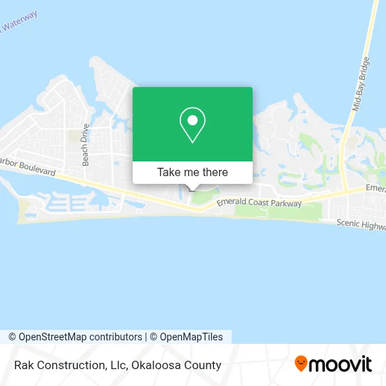 Rak Construction, Llc map