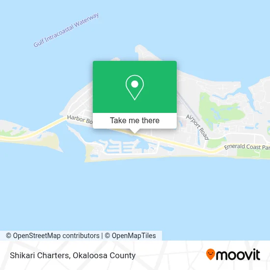 Shikari Charters map