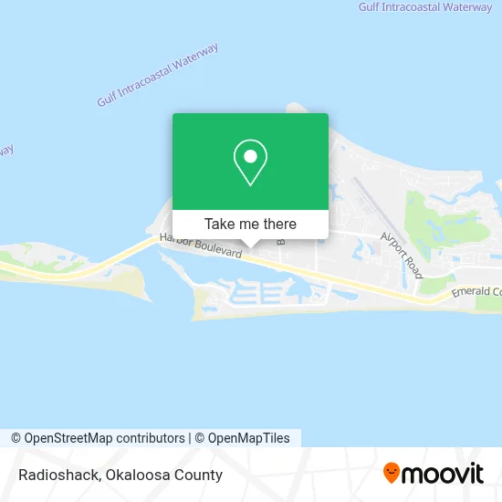 Radioshack map