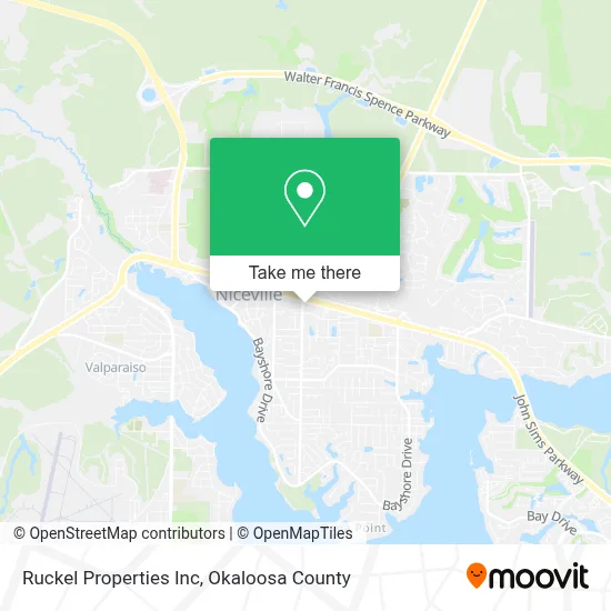 Ruckel Properties Inc map
