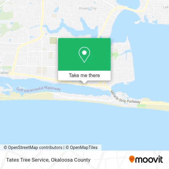 Tates Tree Service map