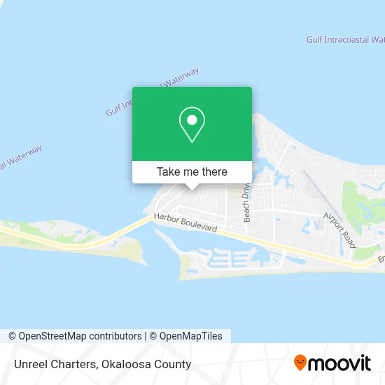 Unreel Charters map