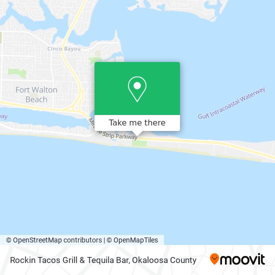 Rockin Tacos Grill & Tequila Bar map