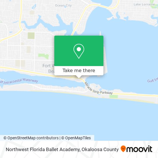 Mapa de Northwest Florida Ballet Academy