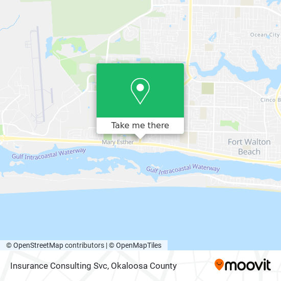 Insurance Consulting Svc map