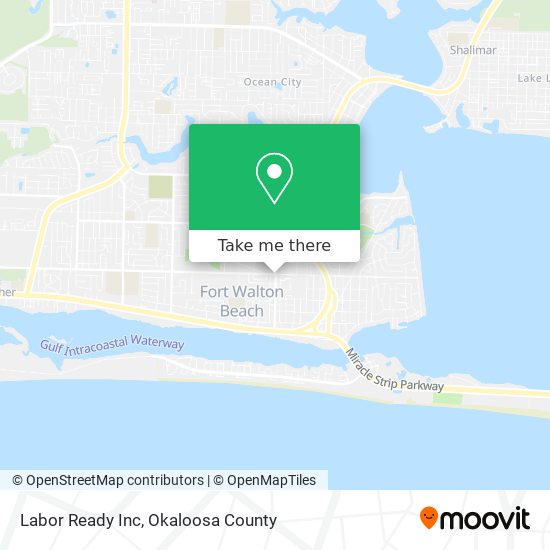 Labor Ready Inc map